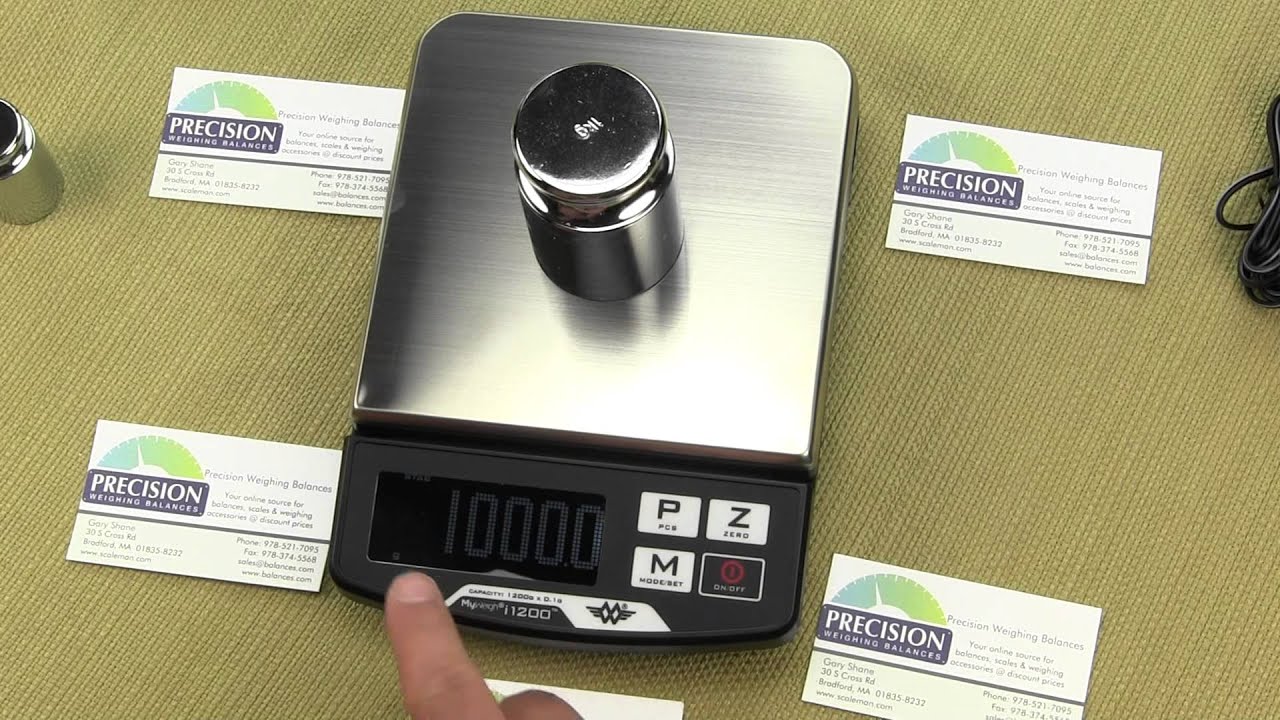 Smooth surface and ergonomic design Test Weight