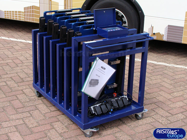 Cattle weighing scale with manual head gate