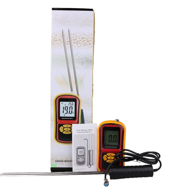 Double Probe Type Cereals Farming Moisture Meter Masaka