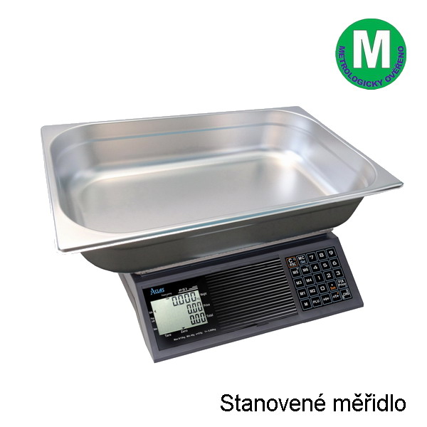 Barcode Label Pricing Weighing Scale 15kg / 30kg for Supermarket