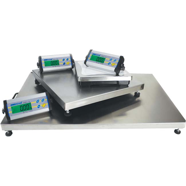 High impact resistance floor scales at supplier shop