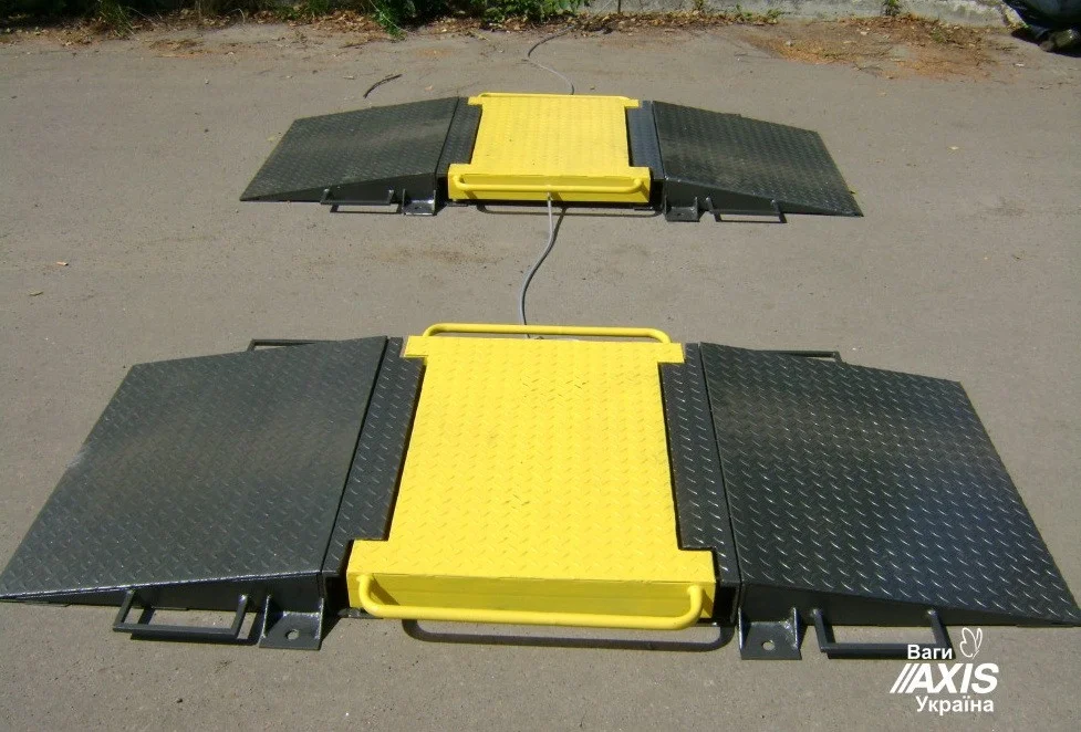 Truck Vehicle Axle Scale with Touch Screen