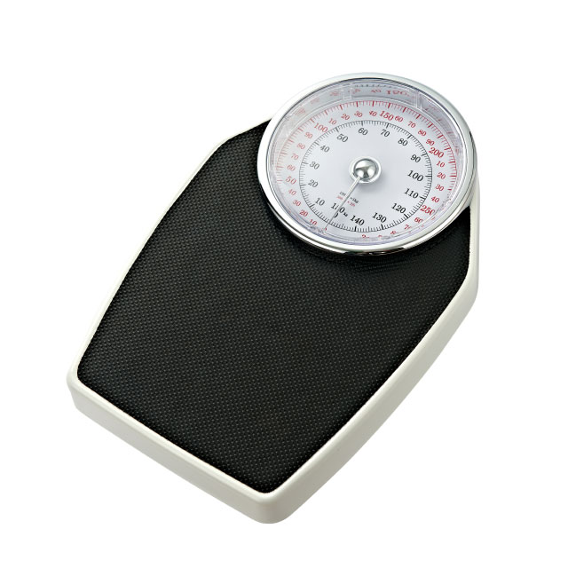 Mechanical Floor Analogue Bathroom Scale with a Dial