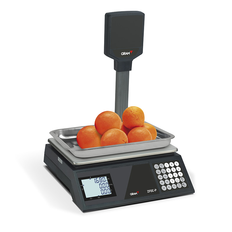 Commercial retail weighing scale