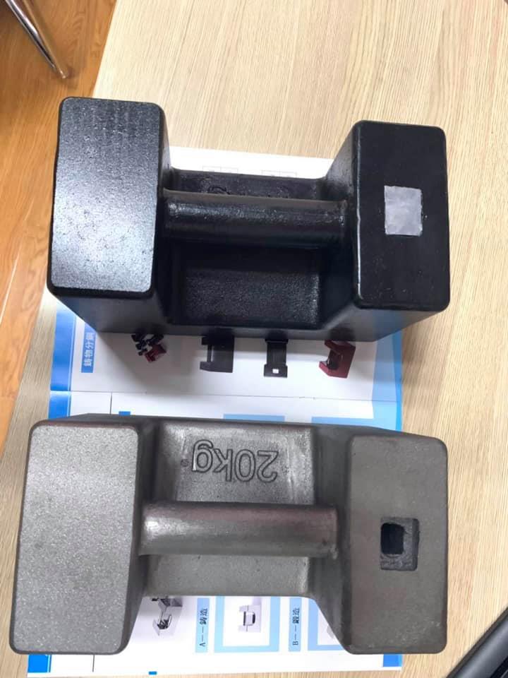 standard test weights for platform weighing scales calibration