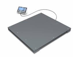 Highly accurate floor weighing equipment