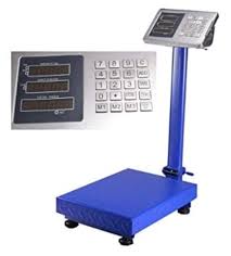 Digital Platform Weighing Scale 300kg – Multi-Colours