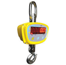 Efficient hanging weighing scale