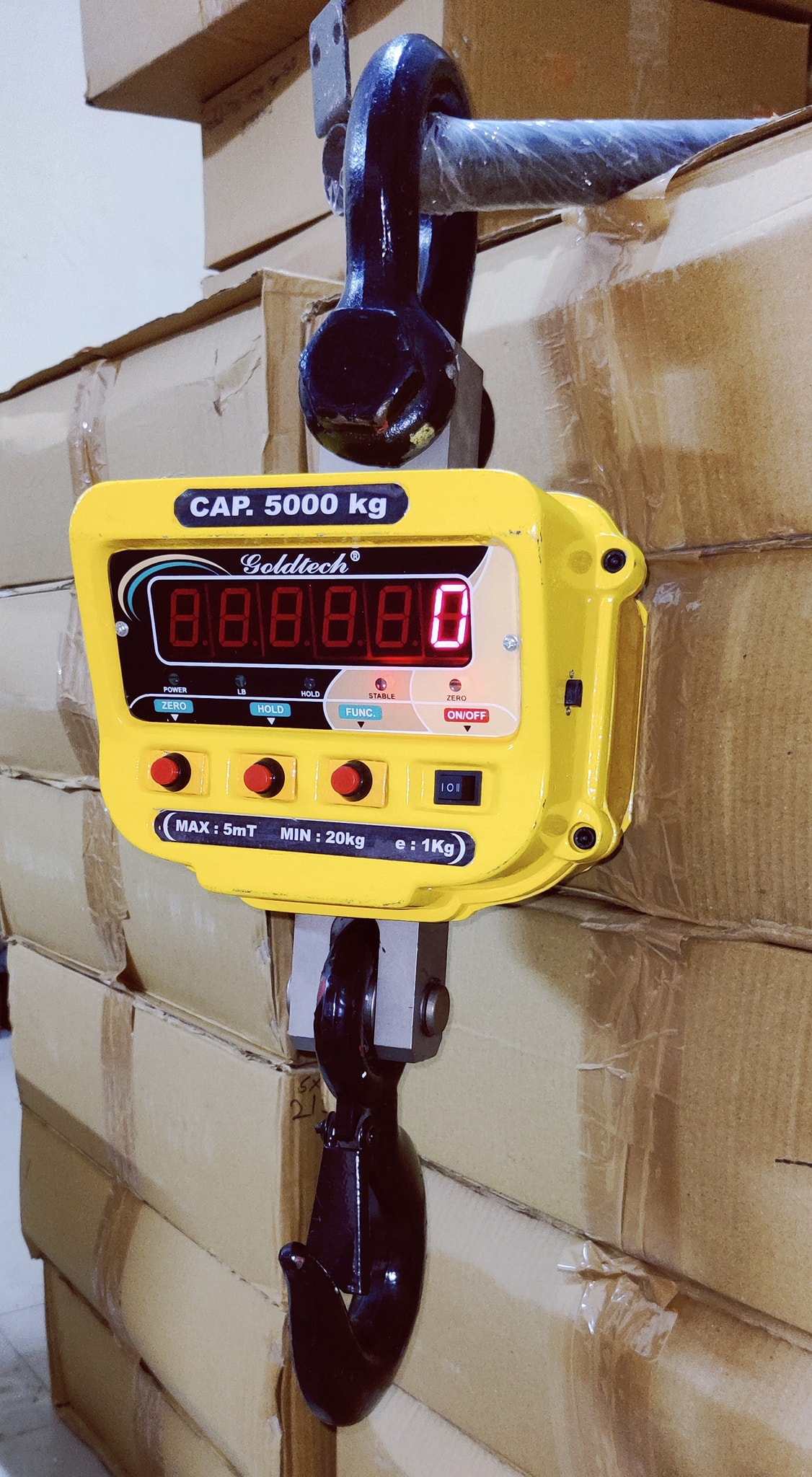 Electric Luggage Hanging Scale – 500 kg Capacity