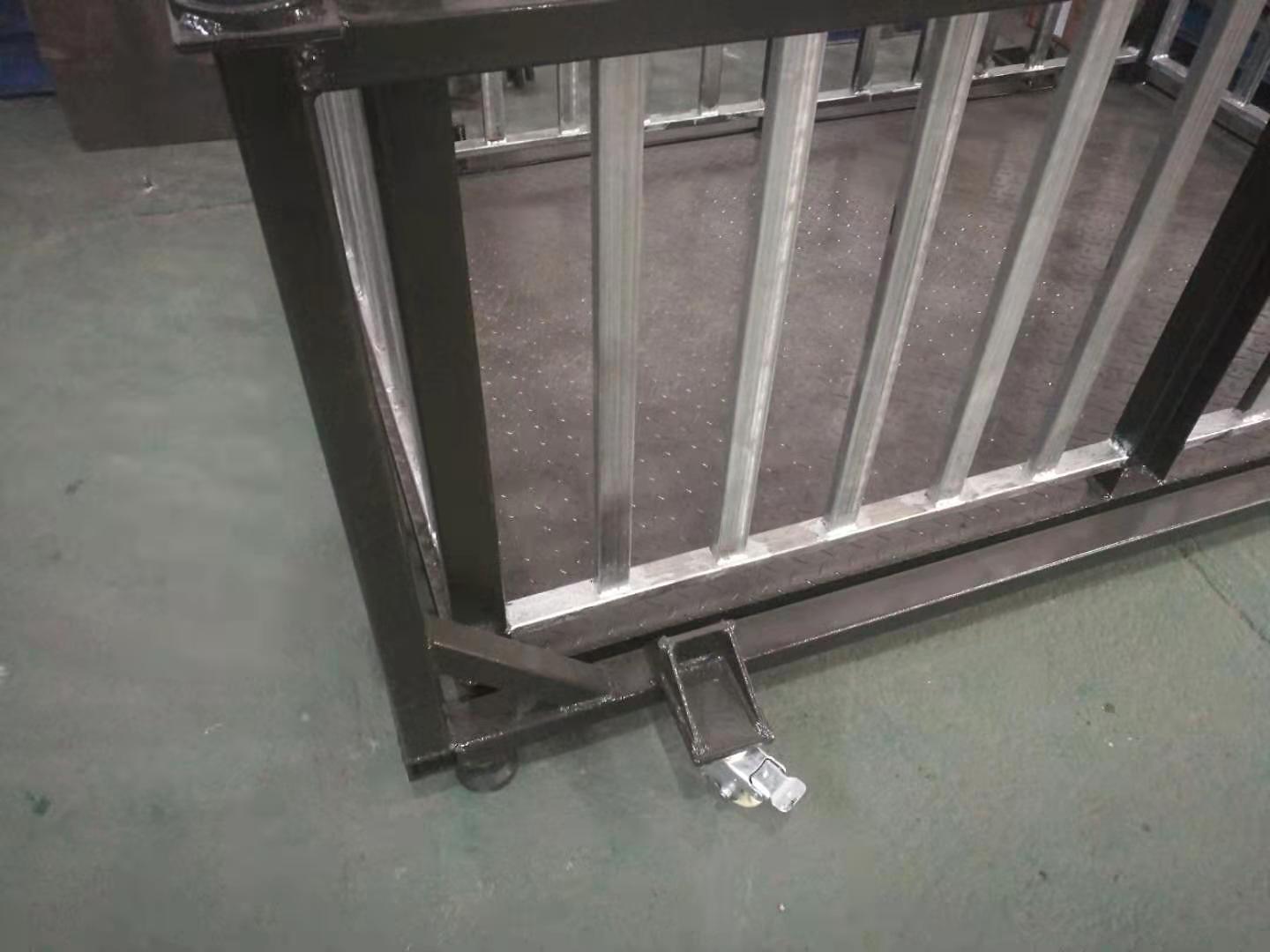 Livestock weighing scales in the agricultural industry