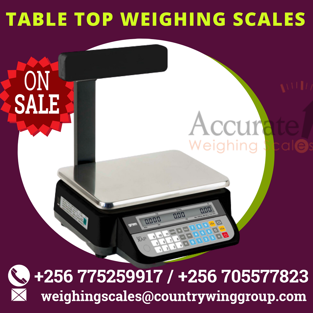 LCD/LED Barcode Label Scales – Ideal for Weighing and Printing Labels