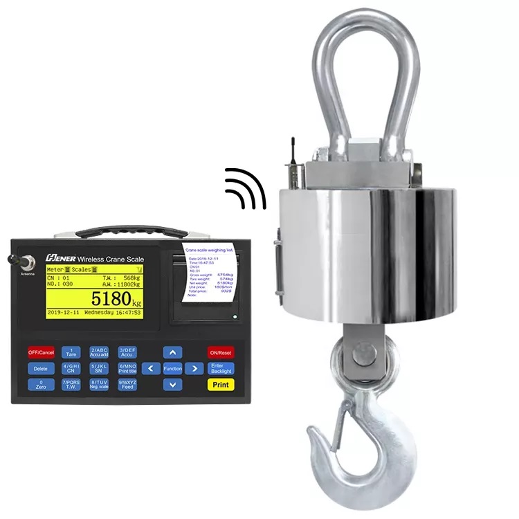 Industrial Crane Scale with Auto Span Adjustment & Zero Tracking System