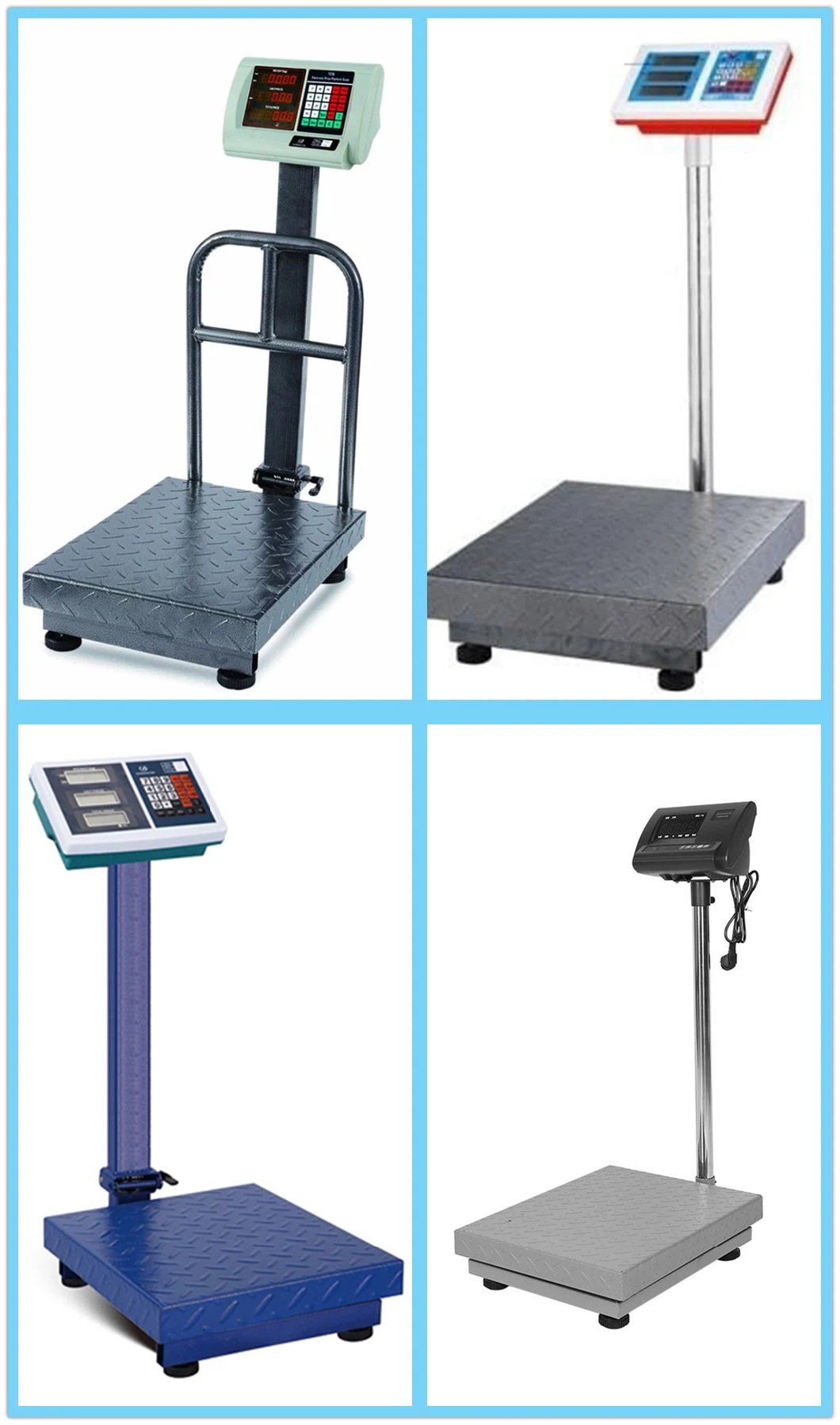Heavy Duty Electronic Bench Weighing Digital Platform 600kg