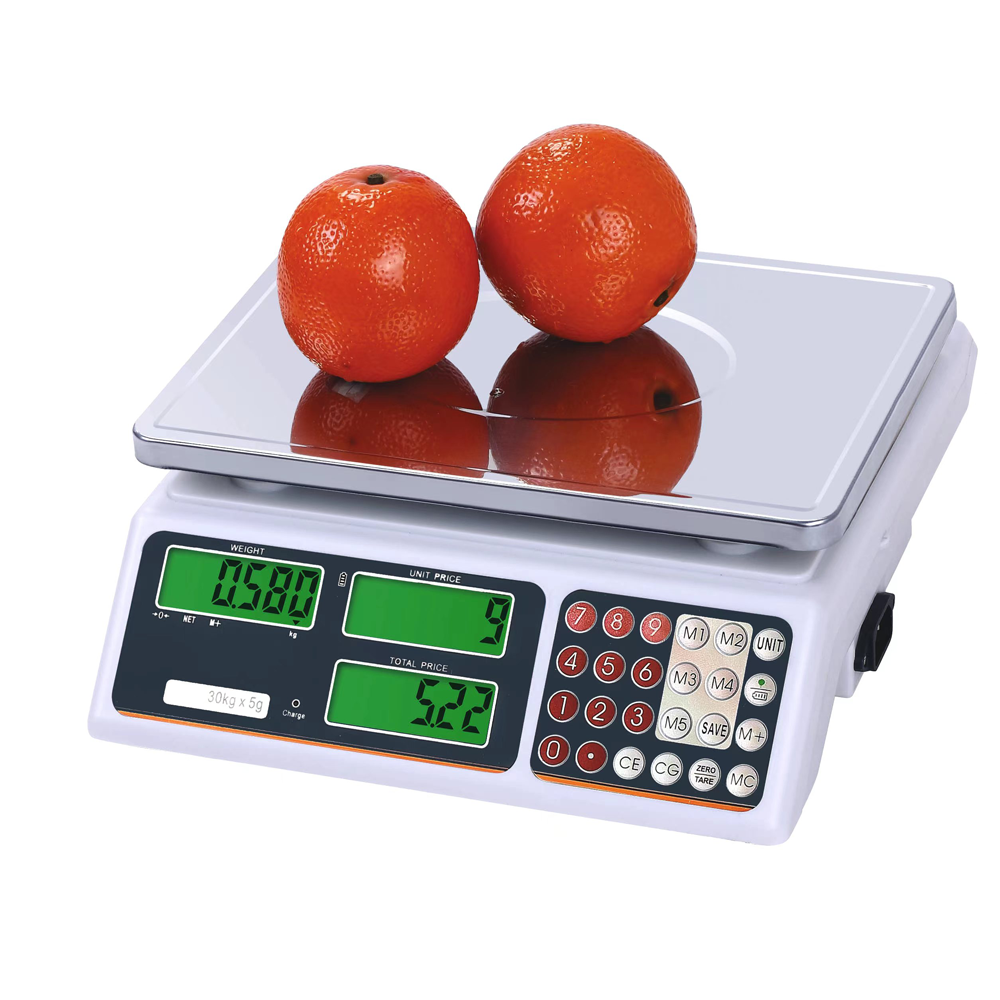 Electronic Commercial-Type Pricing Scale