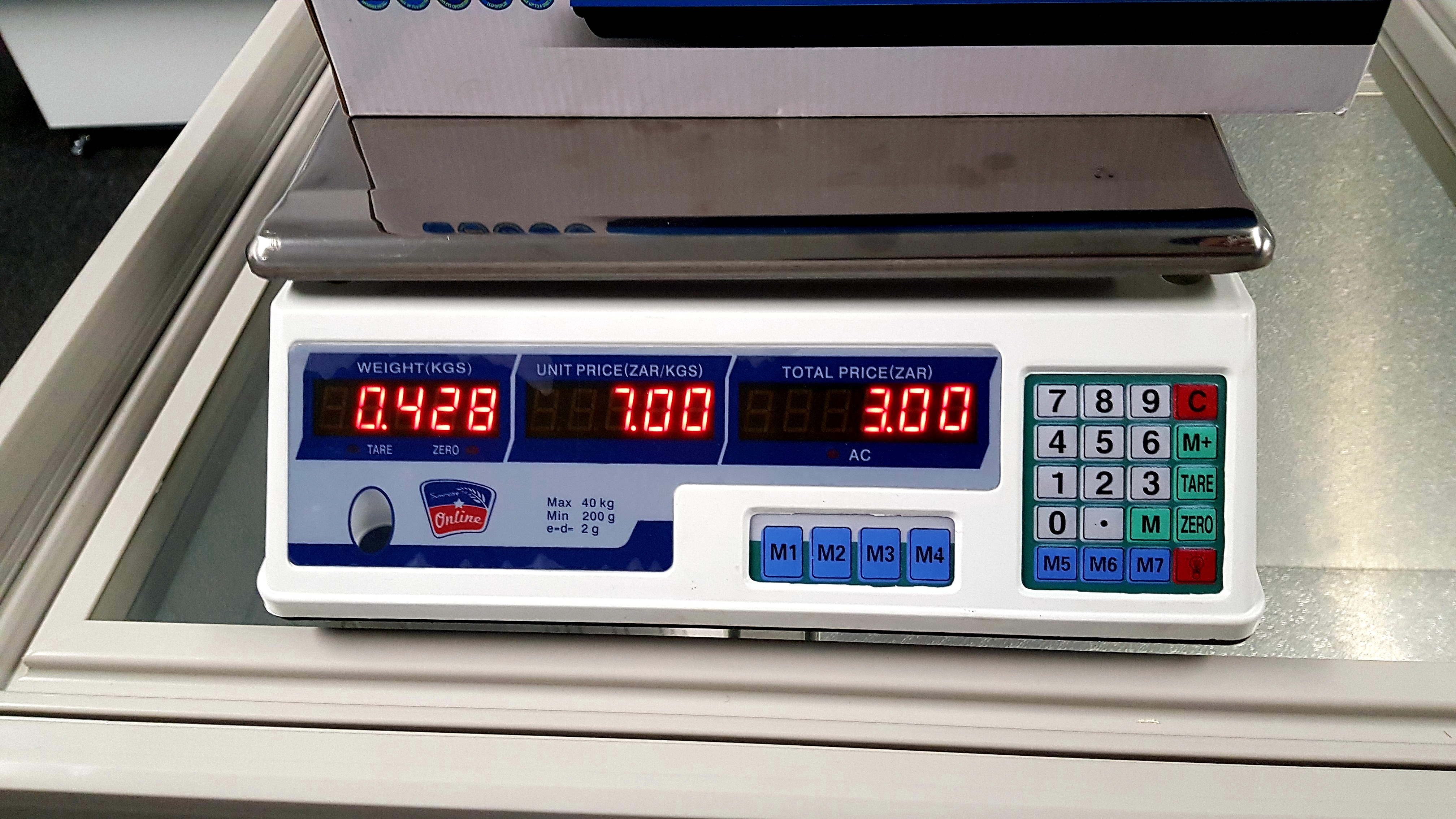 Ideal for butcher price computing scales for commercial in store