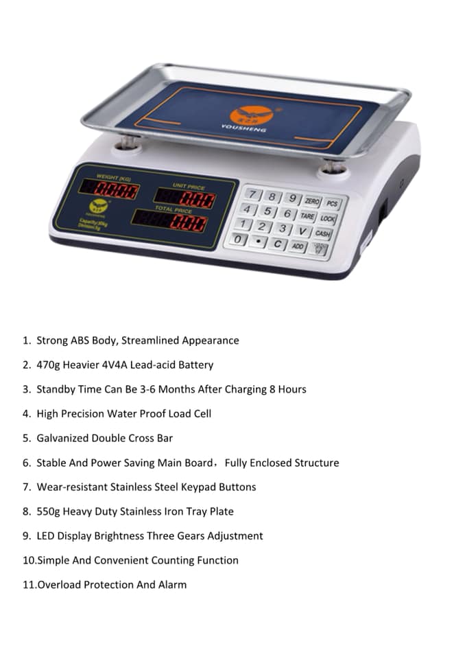 Digital Price Computing Scale