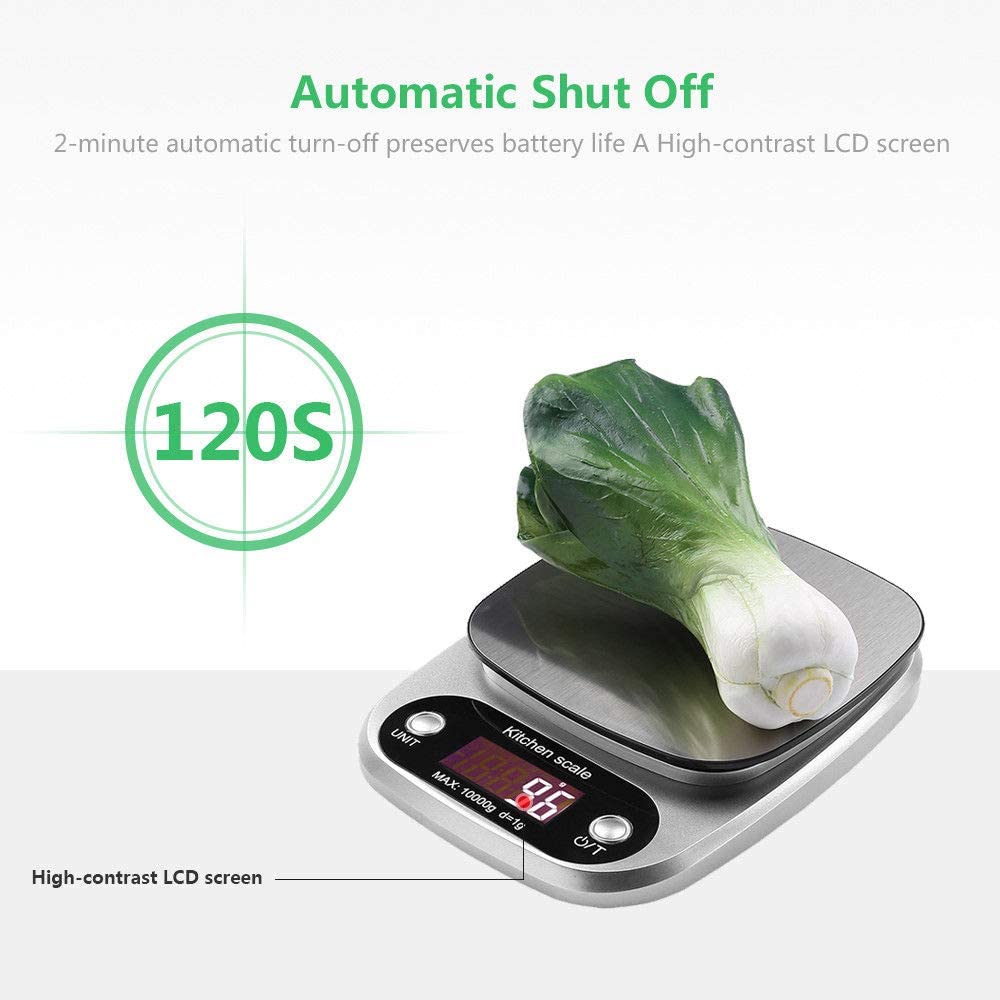 3kg,10kg Digital Stainless Kitchen Scale