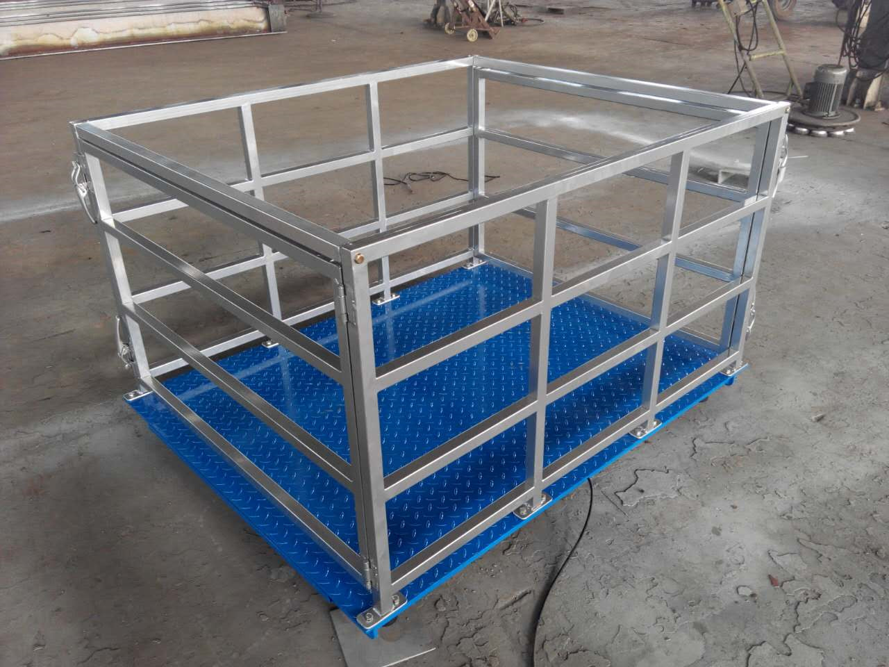 Electronic Animal Floor Cattle Weighing Scale with Indicator