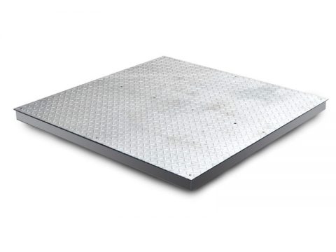 Rectangular tube structure industrial floor scales