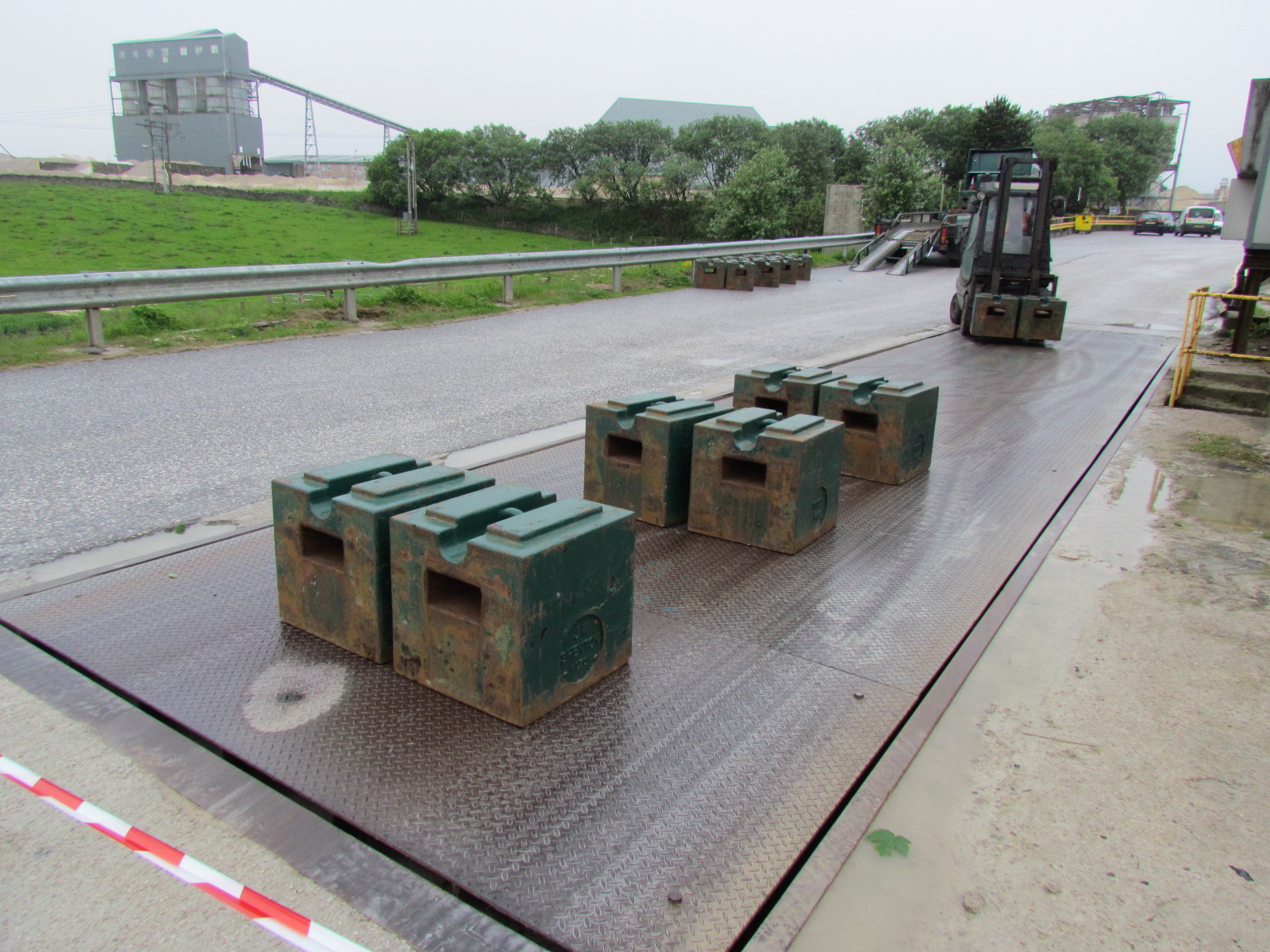 cast iron material grip handle weights with smooth surface finish for platform scales