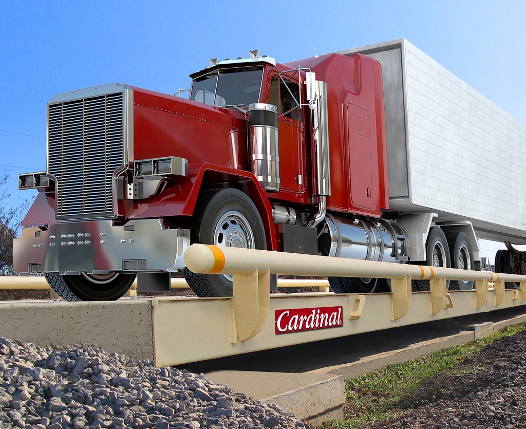 Permanent weighbridge with 3x17.4m dimensions from qualified technicians