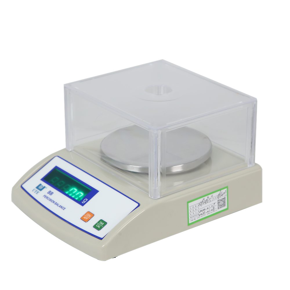 precision analytical balance with automatic internal calibration
