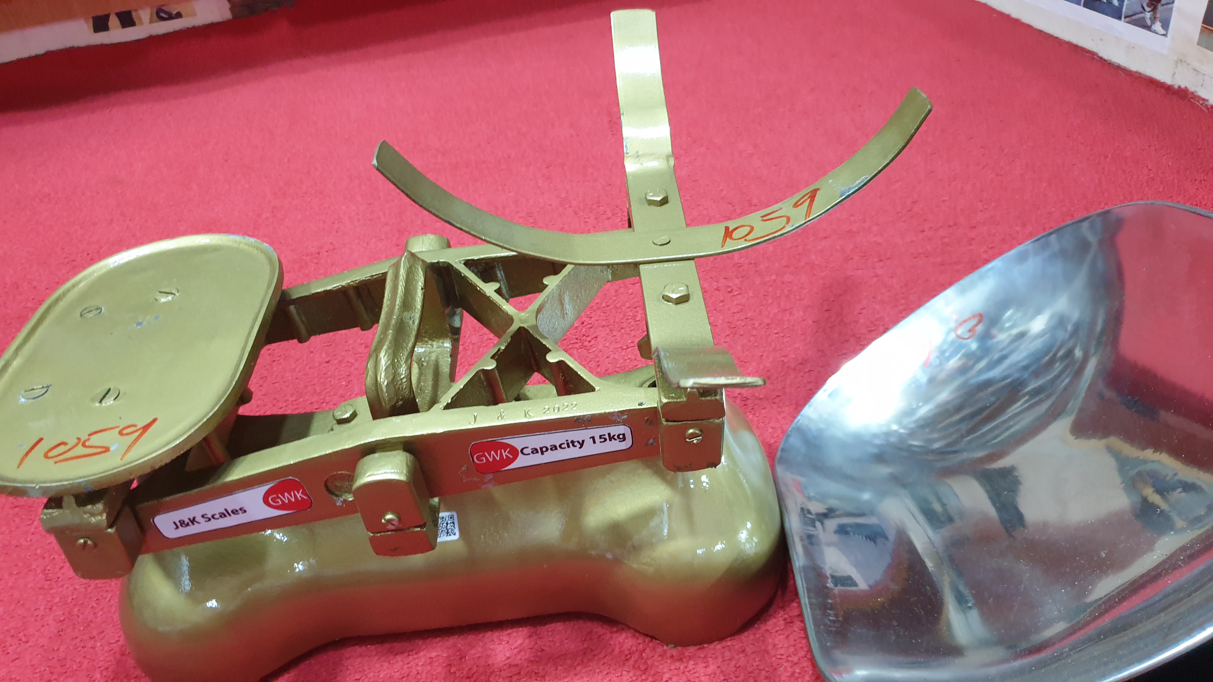 Vintage Counterbalance / Counterweight Weighing Machine