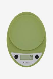 Kitchen scale for baking cakes