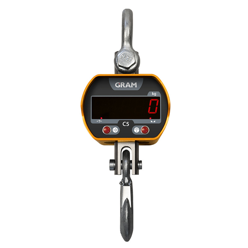 Remote display and data transmission heavy duty crane scales