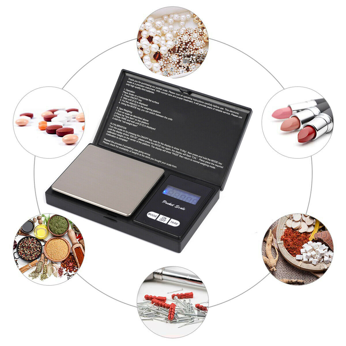 Portable Gold Weighing Scale