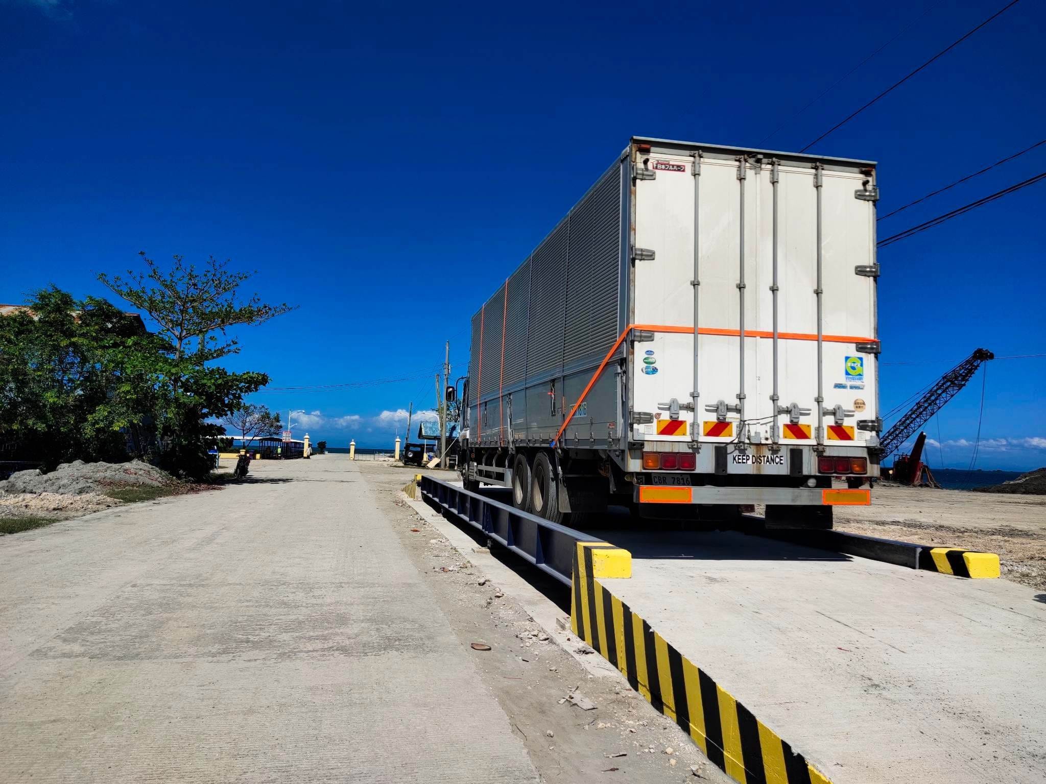 120-Ton Weighbridge with Checked Plates