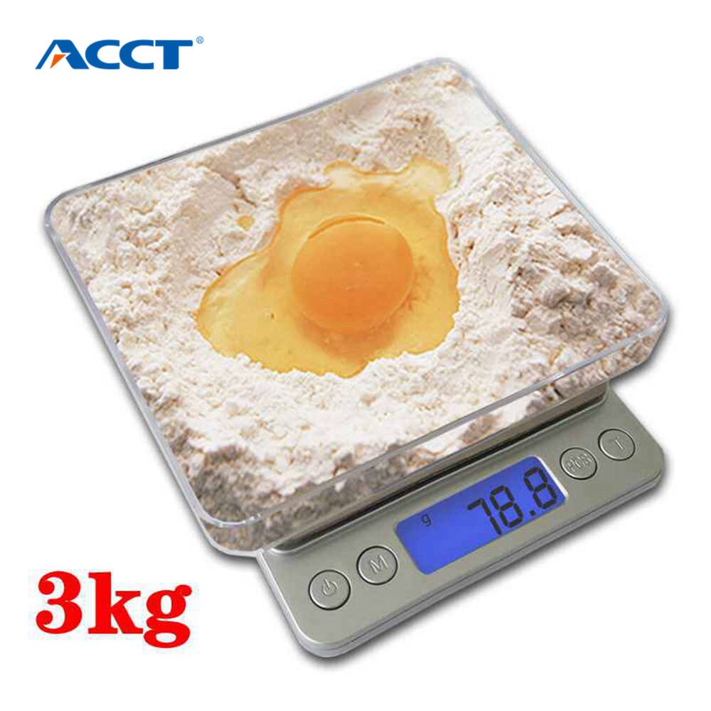 Kitchen scale with tare function