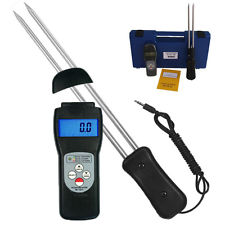 Grain moisture meters with double pins for granary stores