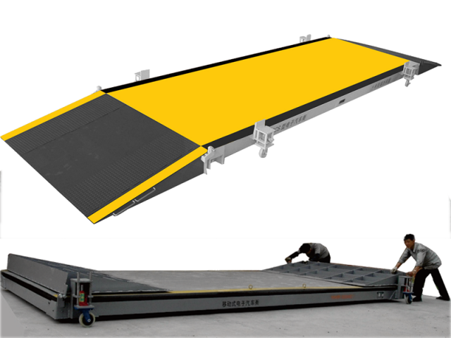 portable weigh pads with maximum capacity up to 40 tons at supplier shop