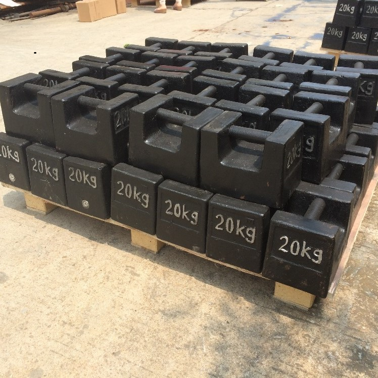 20kg capacity grip handle test weight with optional aluminum box