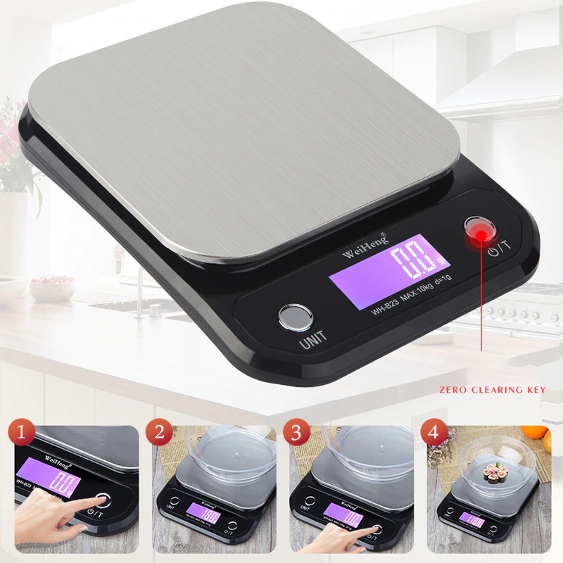 Stainless Steel Digital Electronic Digital Kitchen Scale