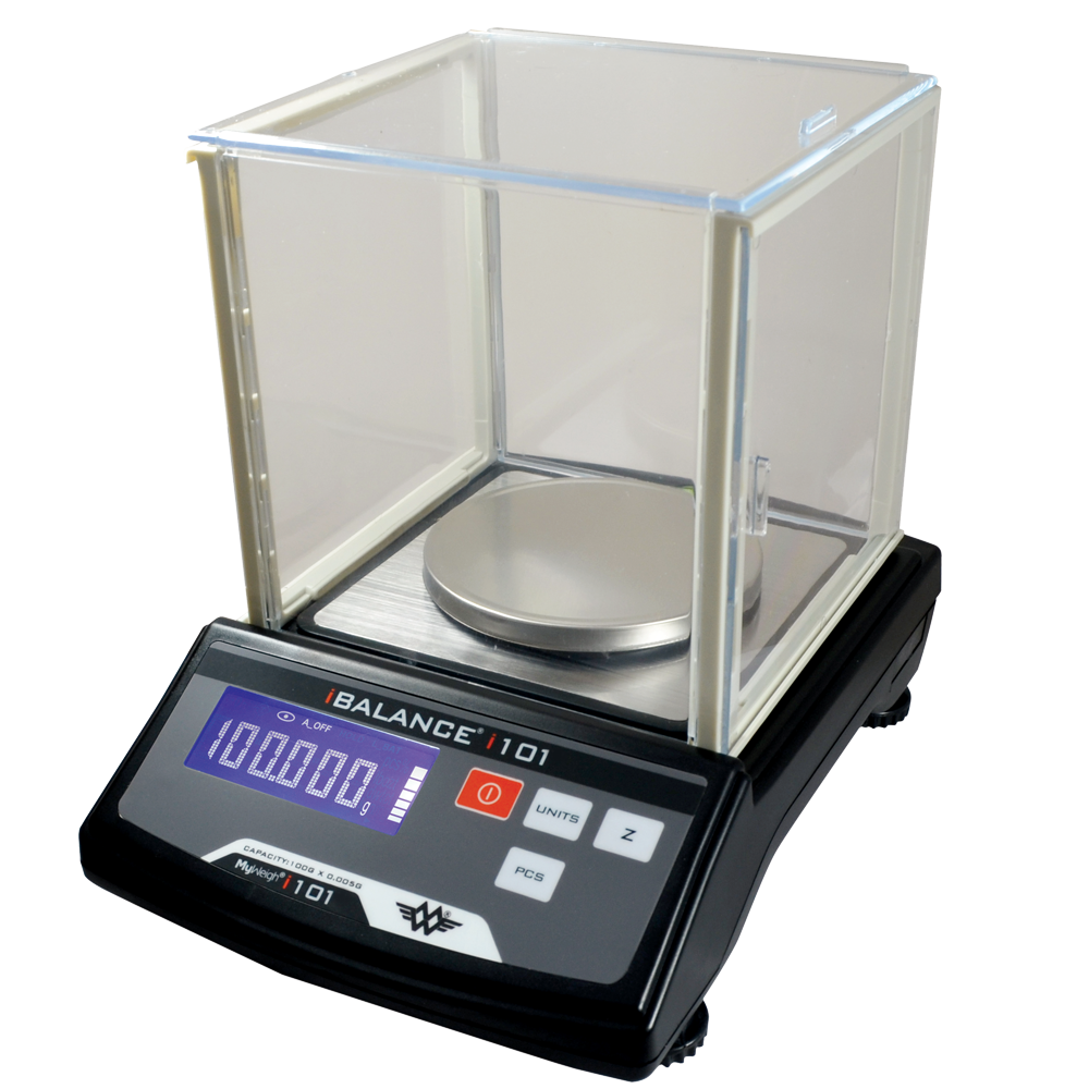 analytical balance with optional USB interface