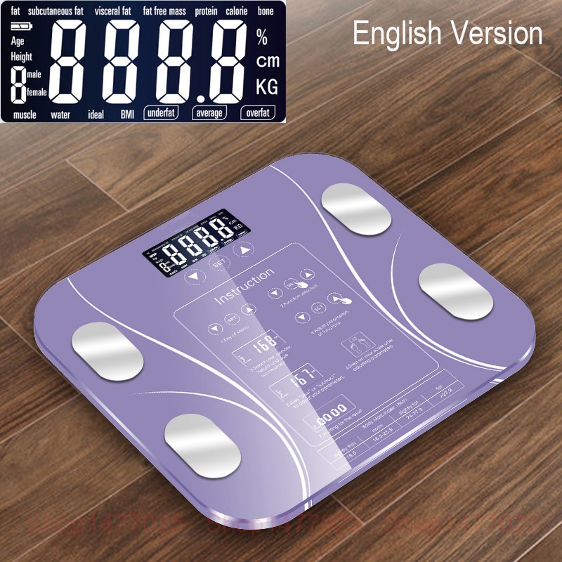 Bathroom Compact Body Fat Analyzer Scale – Daily Health Check (Uganda