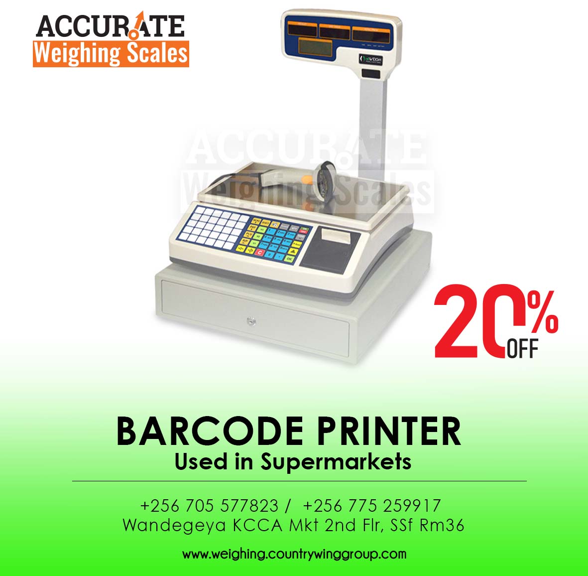 Trusted Barcode Printer Weighing Scale