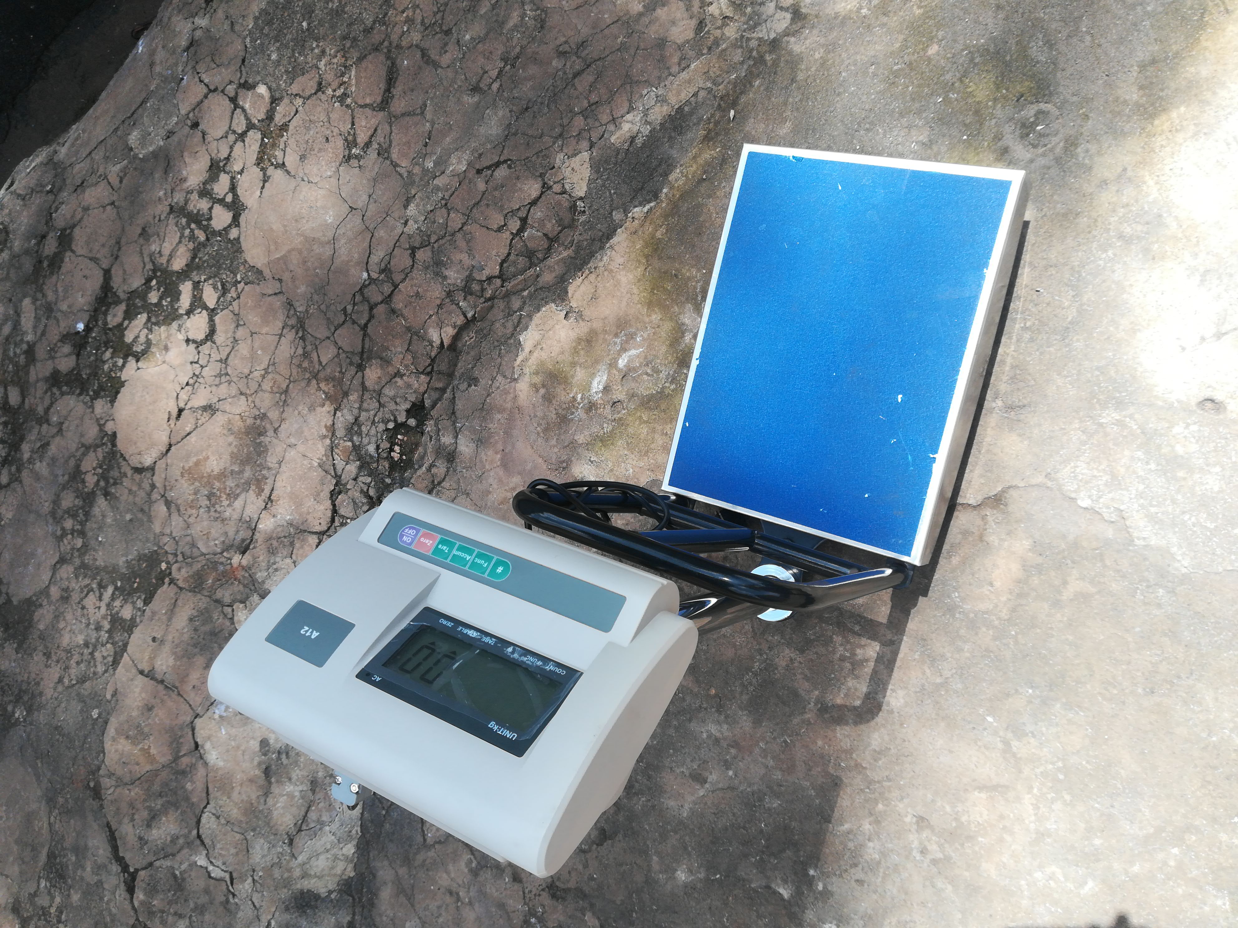 Technical team for floor scales