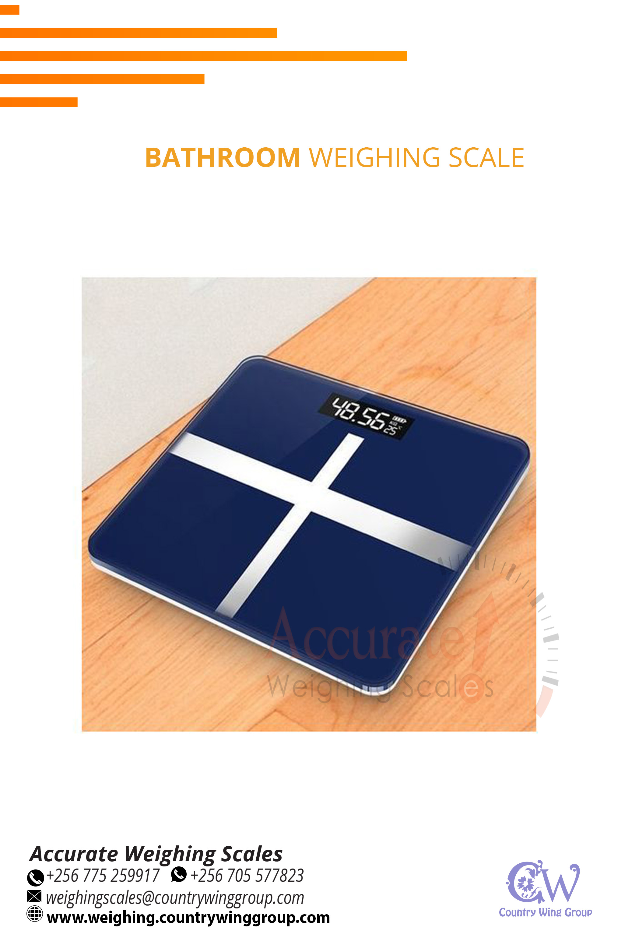 Operating personal health monitoring  Fat Scale