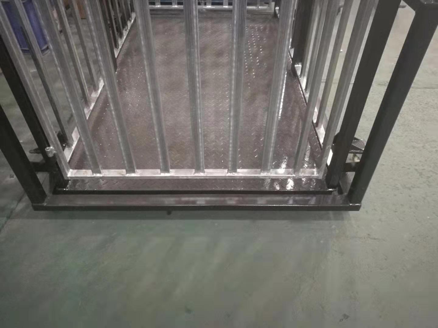 Veterinary scale made of stainless-steel Platform design