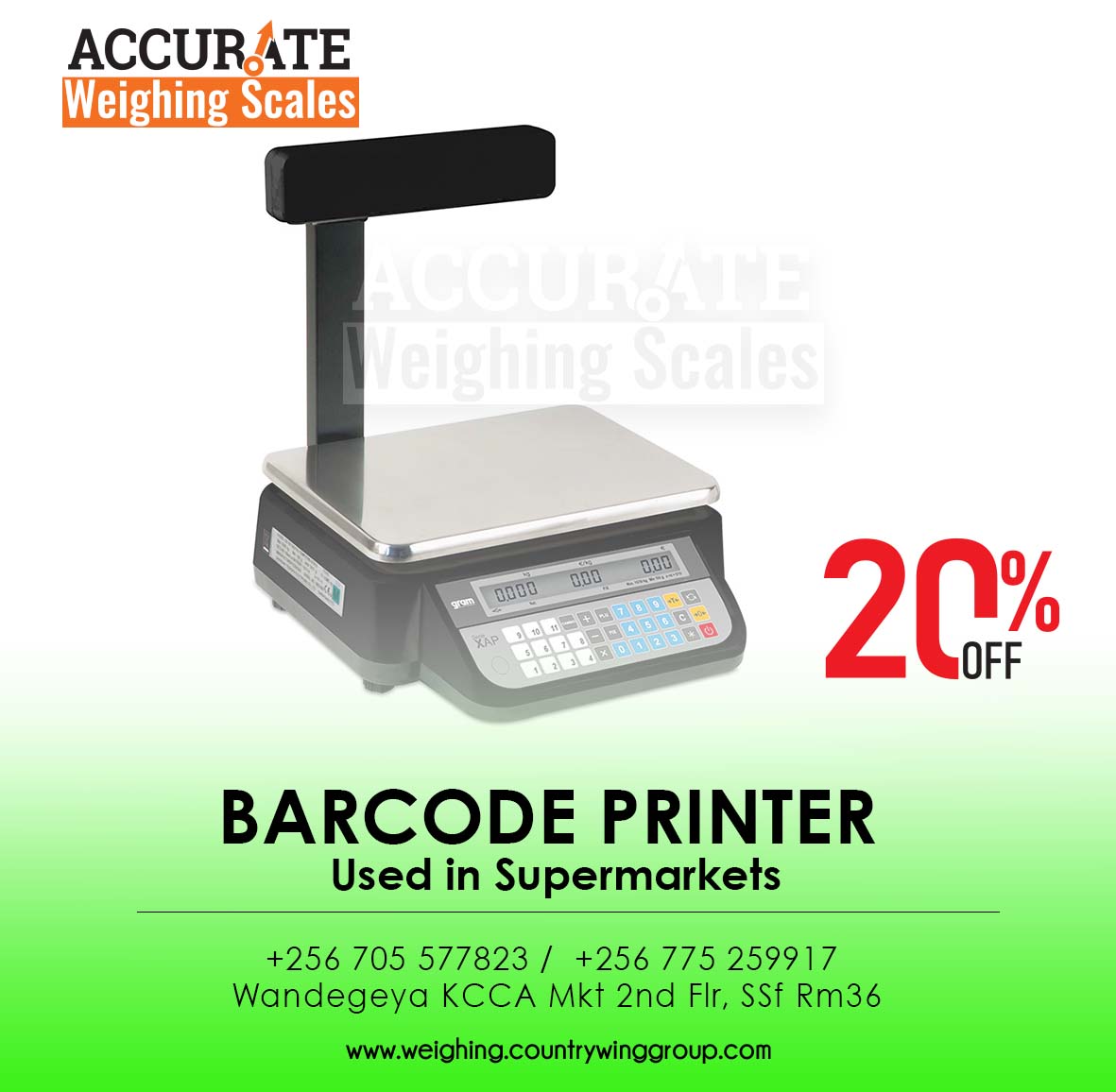 Barcode Weighing Scale – Affordable Prices