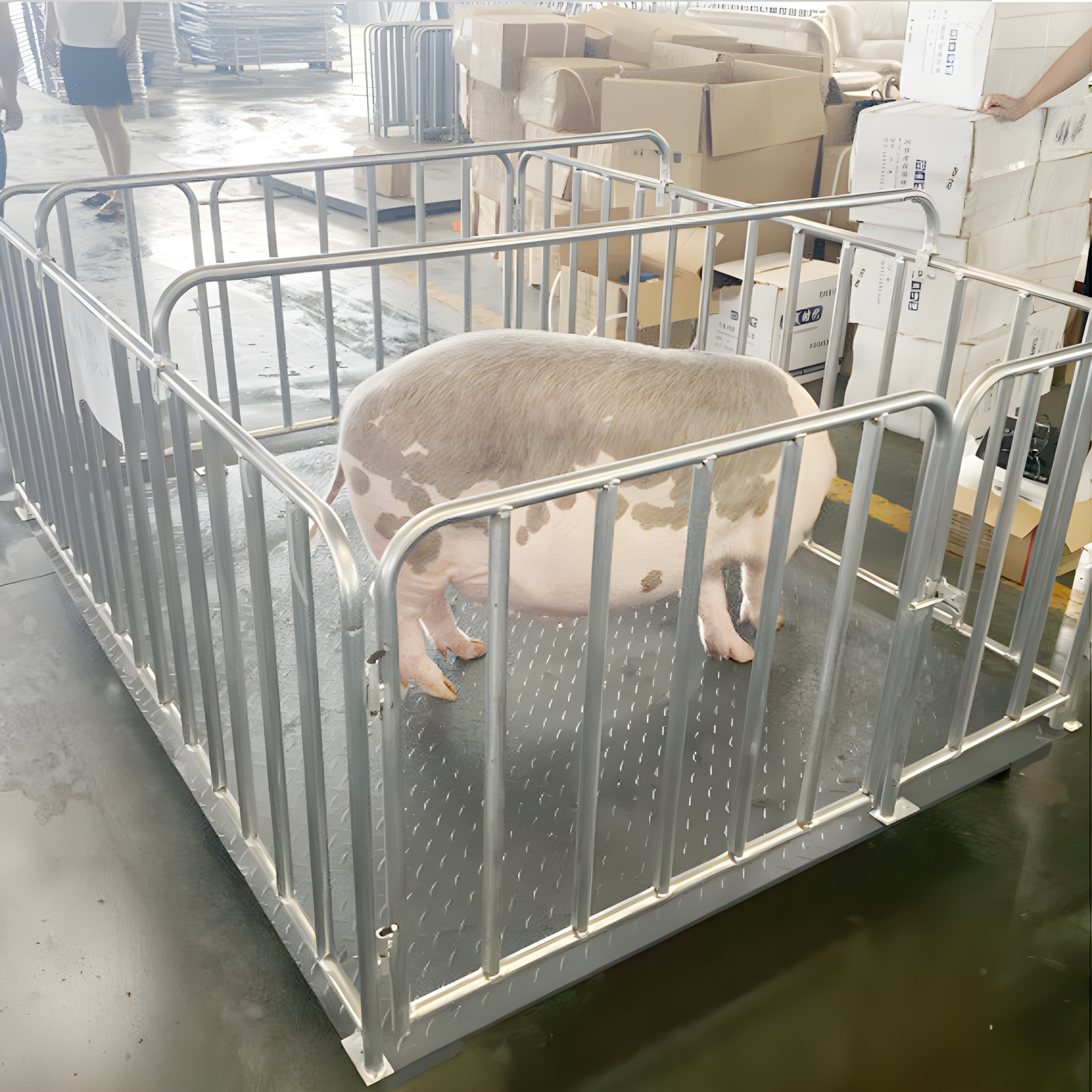 Heavy Duty Industrial Weighing Floor Scale for Livestock
