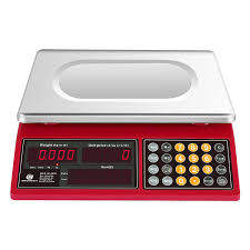 Market weighing scale with price function
