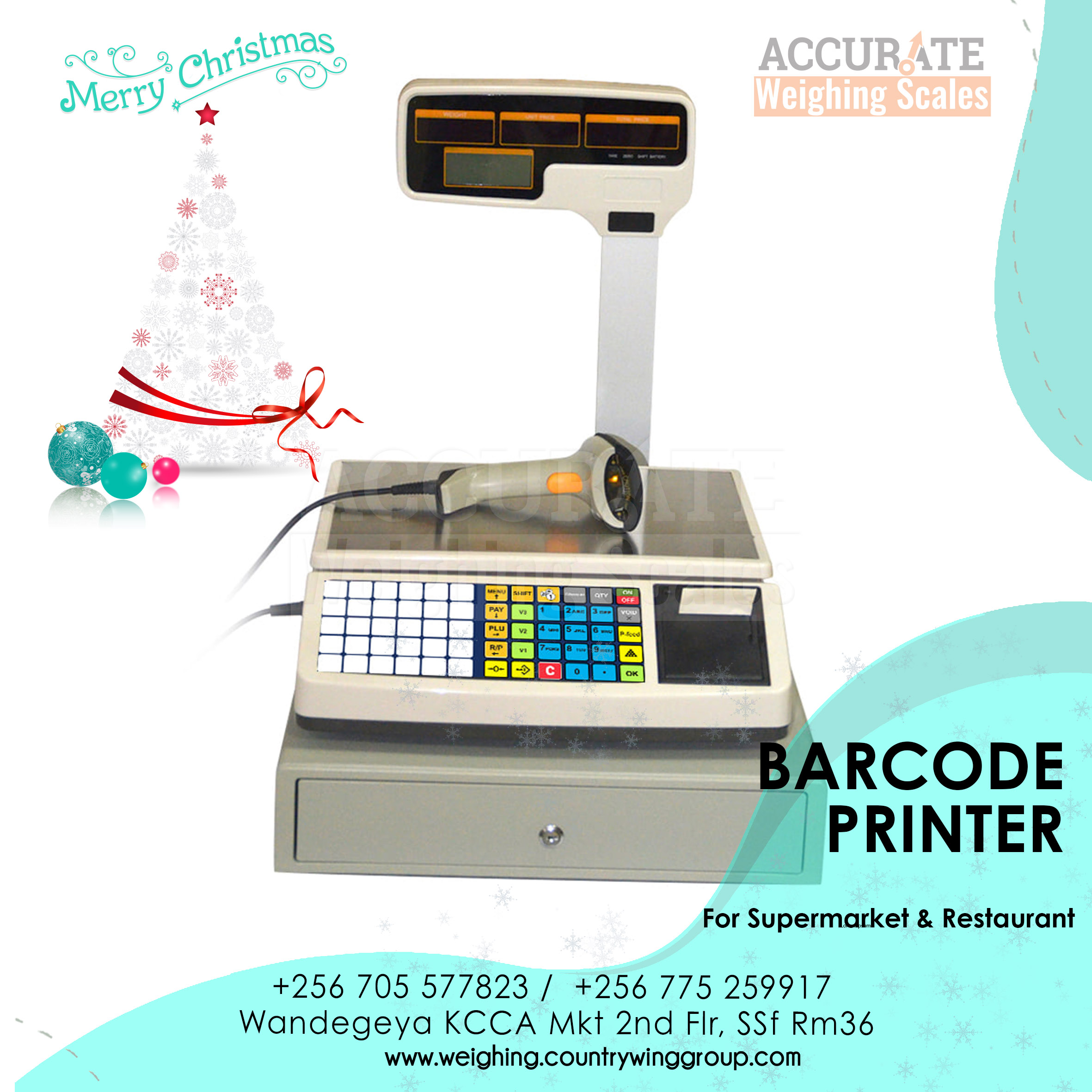 Improved Barcode Weighing Scale – Affordable Prices