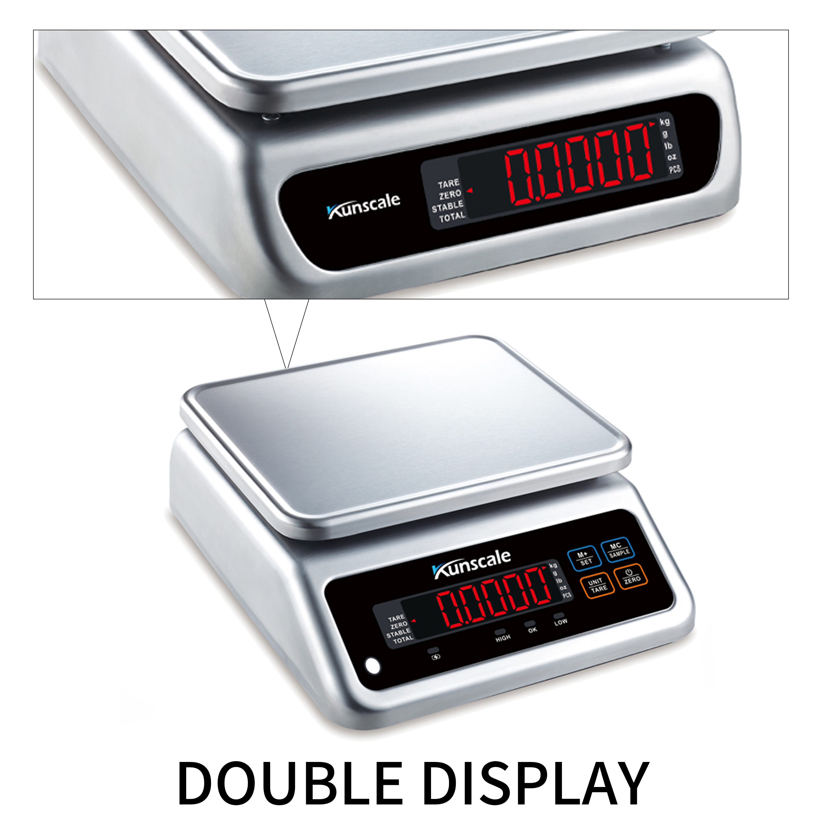 Waterproof Weighing Scale – Stainless Steel