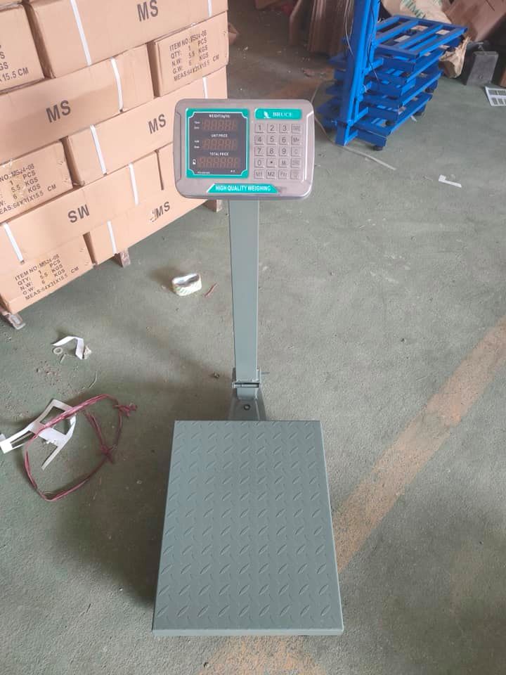 calibrated light duty platform weighing scales 100kgs, 200kgs, 500kgs