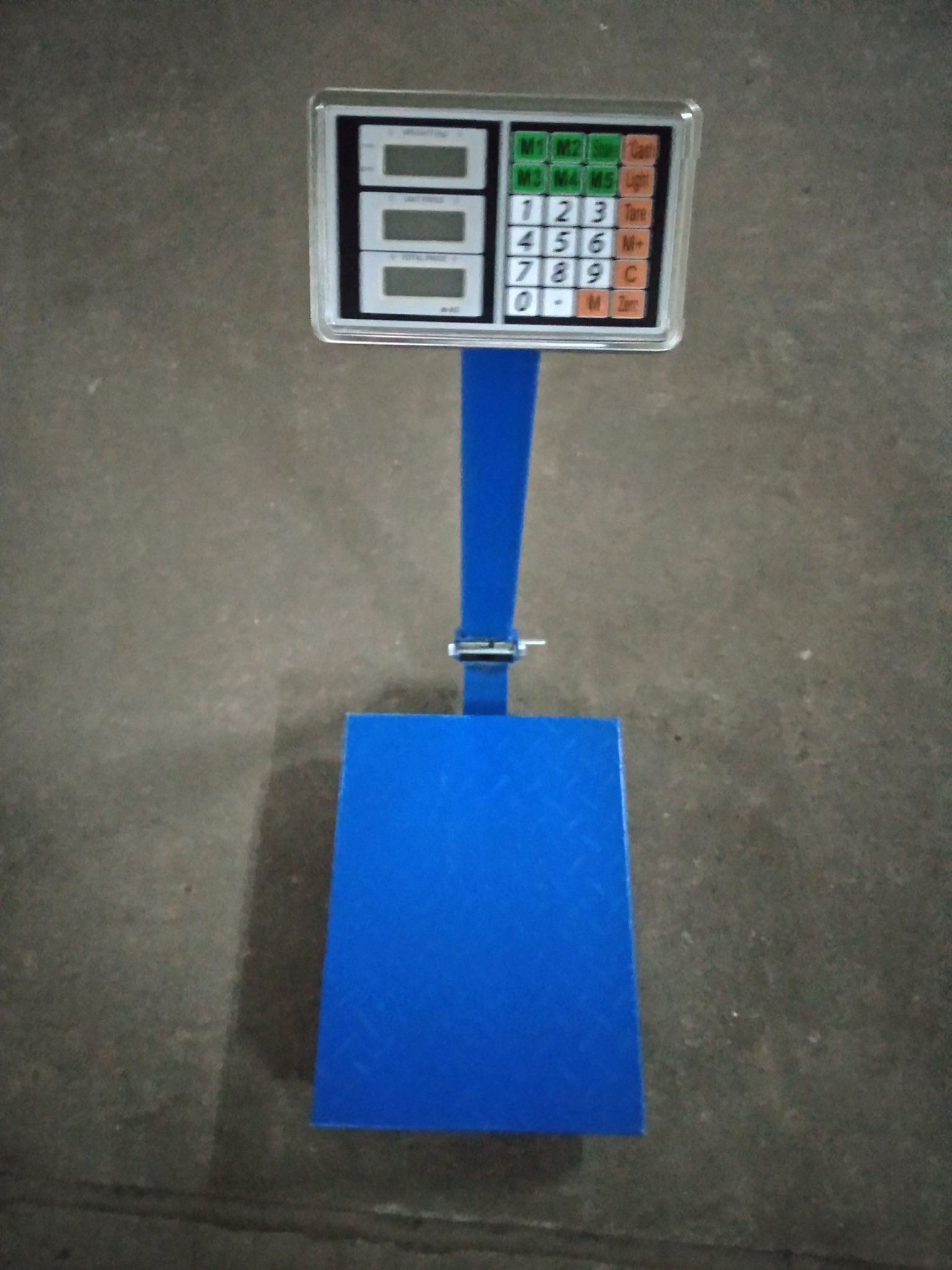 Digital Platform Scale for Heavy Materials up to 8 Tons