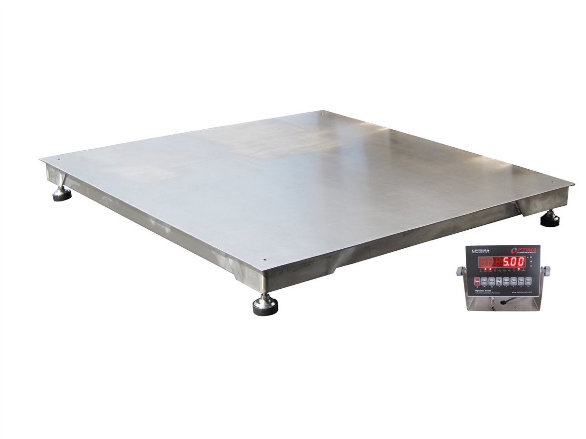 Warehouse floor scales